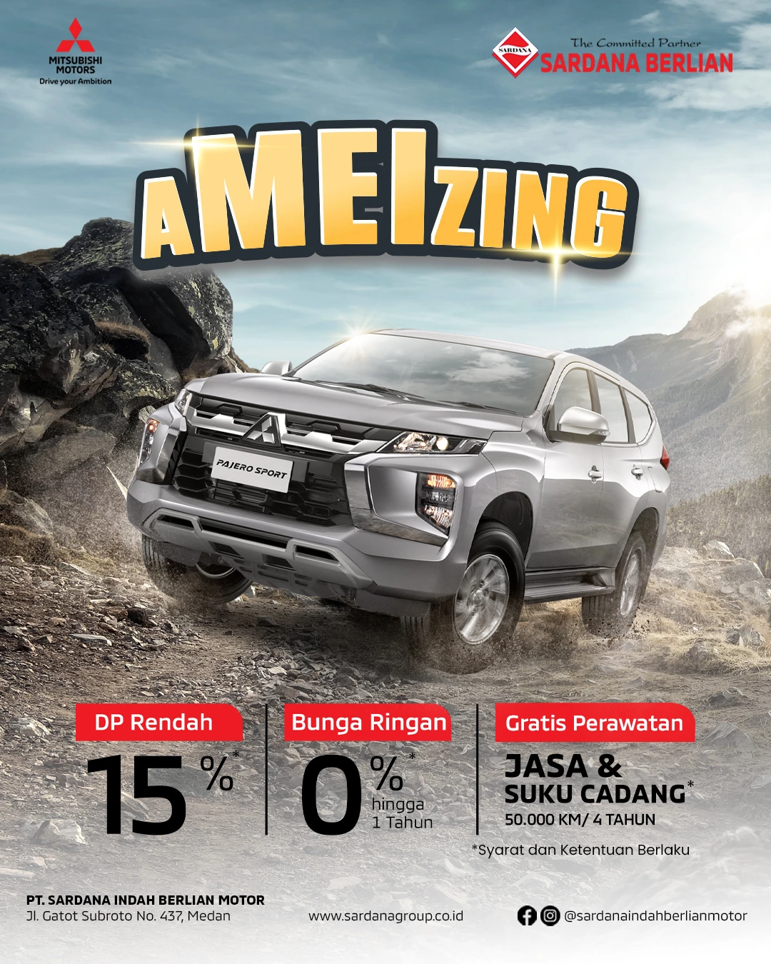 Promo New Pajero Sport Terbaru Mei 2026